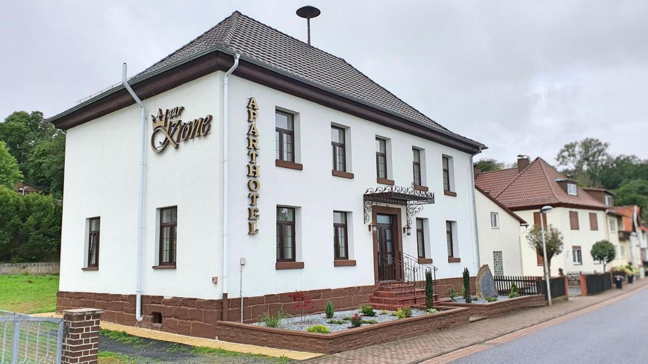 Zur Krone Aparthotel Widdershausen Екстериор снимка